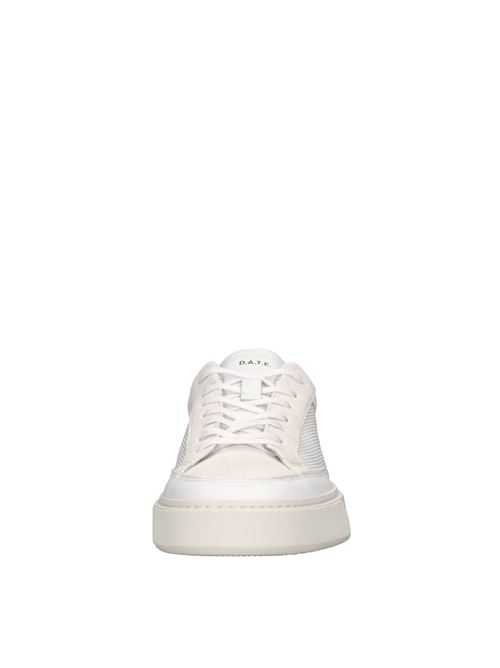 Sneakers in camoscio e tessuto D.A.T.E. | LEVANTE DRAGONBIANCO-NERO